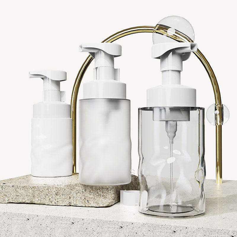 150 ml, 250 ml, 300 ml, 400 ml PET Nude Pink Schäumende Handseifenflasche Nachfüllbare Schaumpumpenflasche