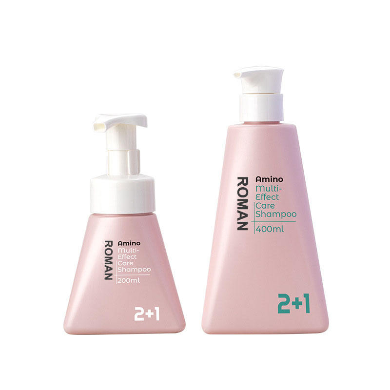 Triangle 200 ml 400 ml PET-Gesichtsreiniger Schäumende Mousse-Pumpflasche, Kunststoffschaumflasche, Flüssigseifenspender Triangle 200 ml 400 ml PET-Gesichtsreiniger Schäumende Mousse-Pumpflasche, Kunststoffschaumflasche, Flüssigseifenspender