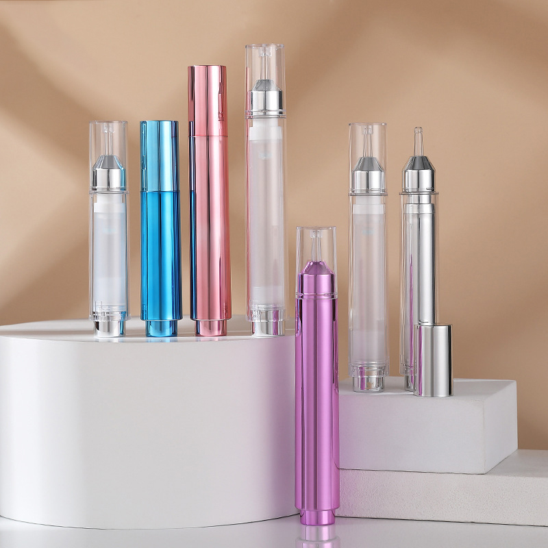 5 ml, 10 ml, 15 ml kosmetische Spritze, Tubenverpackung, 5 ml, 10 ml, 15 ml, 20 ml Augencreme-Serumpumpe, Airless-Flaschenspritze