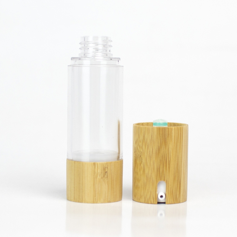 15 ml 30 ml 50 ml Bambuslotion Airless-Pumpflasche 1 Unze 1,7 Unzen Emulsion Augencreme Vakuum-Kosmetikbehälter 15 ml 30 ml 50 ml Bambuslotion Airless-Pumpflasche 1 Unze 1,7 Unzen Emulsion Augencreme Vakuum-Kosmetikbehälter