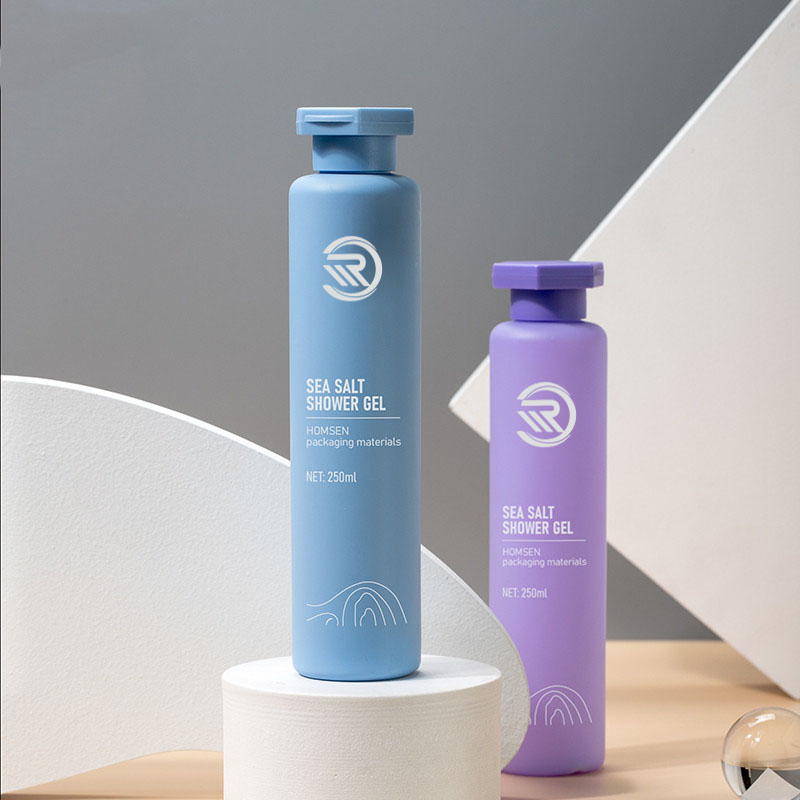 250 ml runde Kosmetikbehälter-Körper-Gesichtspflege-Haar-Öl-Toner-Lotion-Flasche mit Verschluss