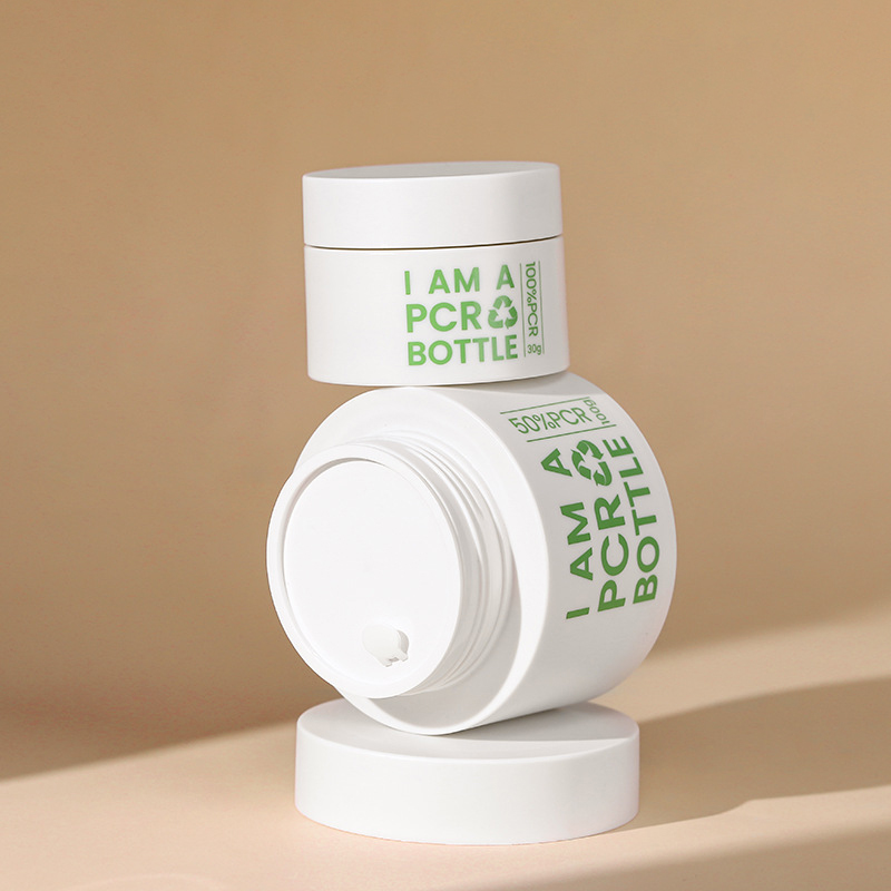 30 g, 50 g, 100 g, leer, nachfüllbar, austauschbar, PCR PP, umweltfreundlich, für Gesicht, Körper, Hautpflege, Peeling, Butter, Creme, Verpackung, Kunststoff, Kosmetikdose 30 g, 50 g, 100 g, leer, nachfüllbar, austauschbar, PCR PP, umweltfreundlich, für Gesicht, Körper, Hautpflege, Peeling, Butter, Creme, Verpackung, Kunststoff, Kosmetikdose
