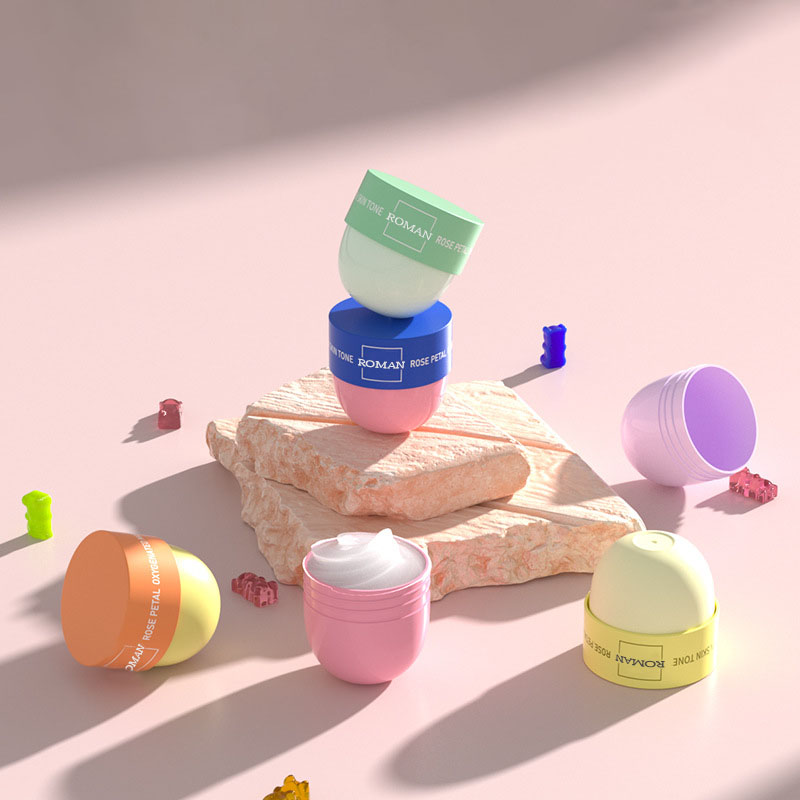 50 ml leere runde Kunststoff-Cremegläser, Becher, Weithalsflaschen, 50 g Gesichtspeelings, Cremetiegel, kosmetische Verpackungsbehälter 50 ml leere runde Kunststoff-Cremegläser, Becher, Weithalsflaschen, 50 g Gesichtspeelings, Cremetiegel, kosmetische Verpackungsbehälter