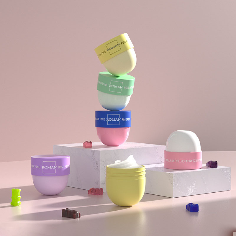 50 ml leere runde Kunststoff-Cremegläser, Becher, Weithalsflaschen, 50 g Gesichtspeelings, Cremetiegel, kosmetische Verpackungsbehälter 50 ml leere runde Kunststoff-Cremegläser, Becher, Weithalsflaschen, 50 g Gesichtspeelings, Cremetiegel, kosmetische Verpackungsbehälter