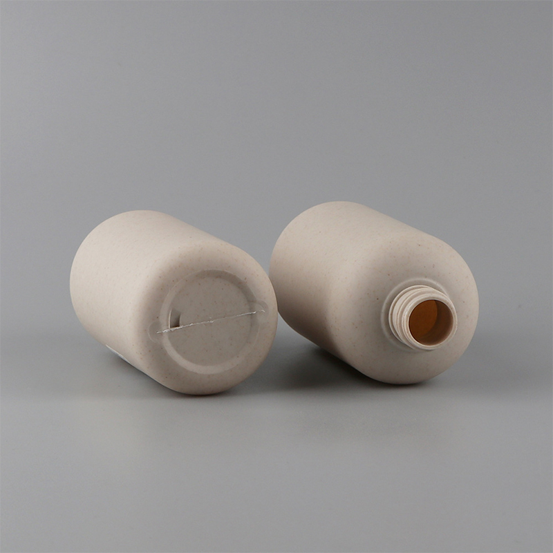 Biologisch abbaubare 150 ml 250 ml 400 ml 500 ml Kosmetikbehälter Squeeze Weizenstroh Runde Shampooflasche Körperwaschflasche mit Klappdeckel Biologisch abbaubare 150 ml 250 ml 400 ml 500 ml Kosmetikbehälter Squeeze Weizenstroh Runde Shampooflasche Körperwaschflasche mit Klappdeckel