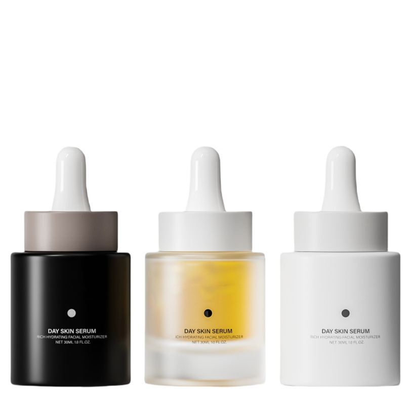 Leere 15 ml 30 ml Milchglas-Gesichtsöl-Serum-Flasche, Verpackung 30 ml 50 ml Glaspumpe, kosmetische Serum-Öl-Tropfflasche Leere 15 ml 30 ml Milchglas-Gesichtsöl-Serum-Flasche, Verpackung 30 ml 50 ml Glaspumpe, kosmetische Serum-Öl-Tropfflasche