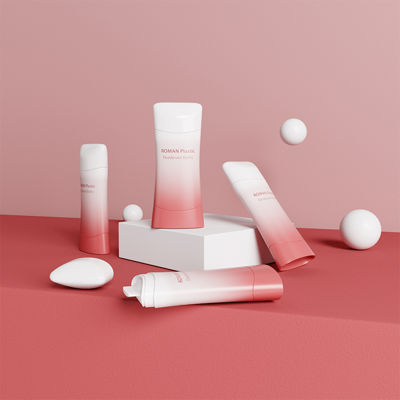 Leere 75-ml-Twist-up-Roll-on-Gel-Sonnenschutzstift-Behälter aus Kunststoff, Deodorant-Verpackung aus Kunststoff Leere 75-ml-Twist-up-Roll-on-Gel-Sonnenschutzstift-Behälter aus Kunststoff, Deodorant-Verpackung aus Kunststoff