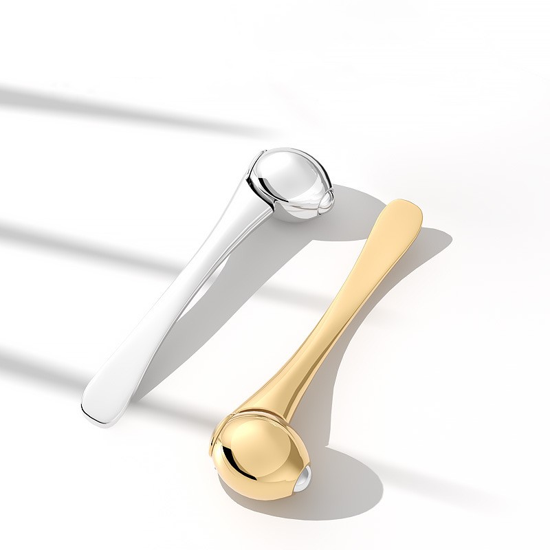 Eye Roller Massage Stick Augencreme Applikator Kosmetik Spatel Anti Falten Gesichts Löffel Gold Legierung Gesichts Pflege Werkzeug Eye Roller Massage Stick Augencreme Applikator Kosmetik Spatel Anti Falten Gesichts Löffel Gold Legierung Gesichts Pflege Werkzeug