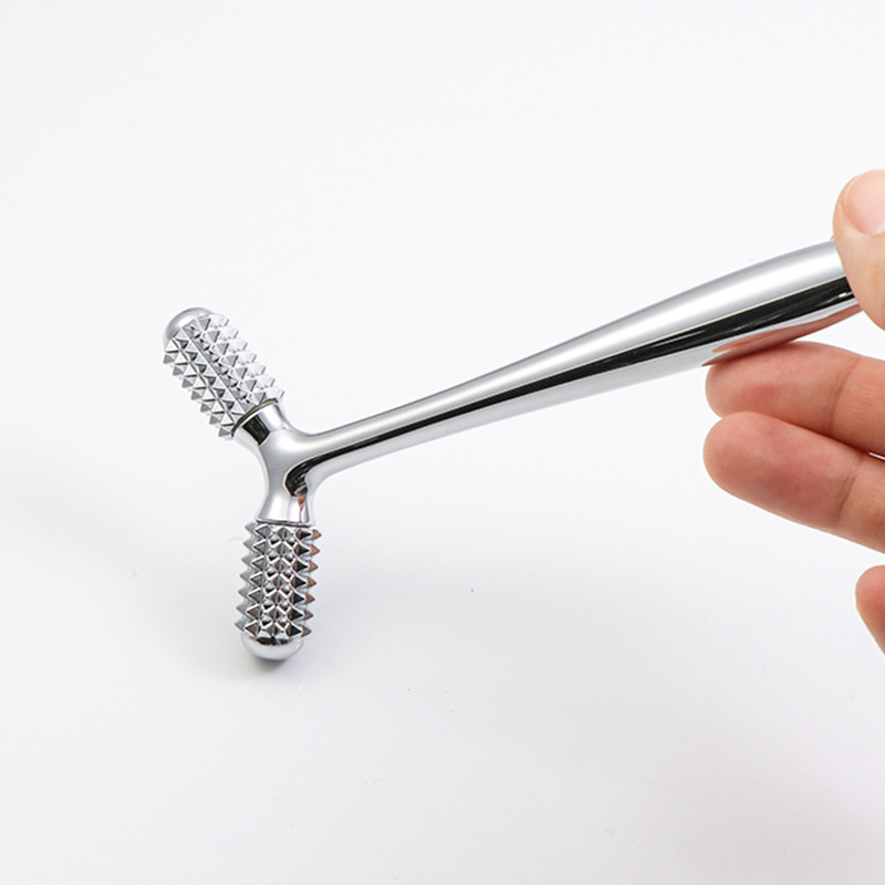 Geschenkset Schönheitspflege Y-Form Mini-Roller 3D-Metallgriff Home Roller Massageroller Gesichts-Augen-Entspannungs-Massagegerät Geschenkset Schönheitspflege Y-Form Mini-Roller 3D-Metallgriff Home Roller Massageroller Gesichts-Augen-Entspannungs-Massagegerät