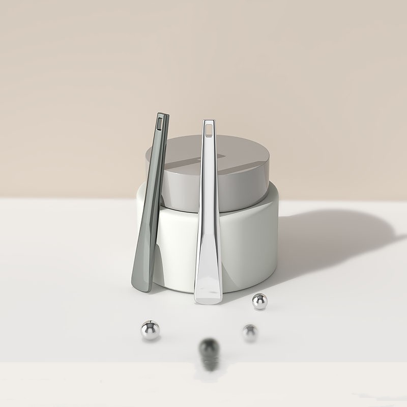 Goldmetall-Augencreme-Applikator, Kosmetikspatel, Gesichtsmassage, Make-up-Löffel Goldmetall-Augencreme-Applikator, Kosmetikspatel, Gesichtsmassage, Make-up-Löffel