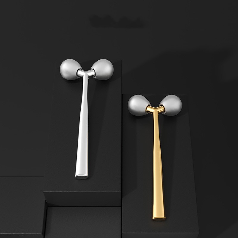 Handheld-Gesichtslifting-Y-Form-Schlankheits-3D-Rollenmassagegerät, um 360 Grad drehbare Gesichtsmassagerolle Handheld-Gesichtslifting-Y-Form-Schlankheits-3D-Rollenmassagegerät, um 360 Grad drehbare Gesichtsmassagerolle