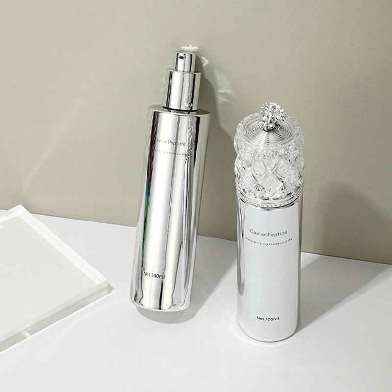 Logo Frosting Glass Lotion Flaschen Gesichtsmaske Hautpflege Verpackungsbehälter Gesichtscreme Glasflasche Logo Frosting Glass Lotion Flaschen Gesichtsmaske Hautpflege Verpackungsbehälter Gesichtscreme Glasflasche