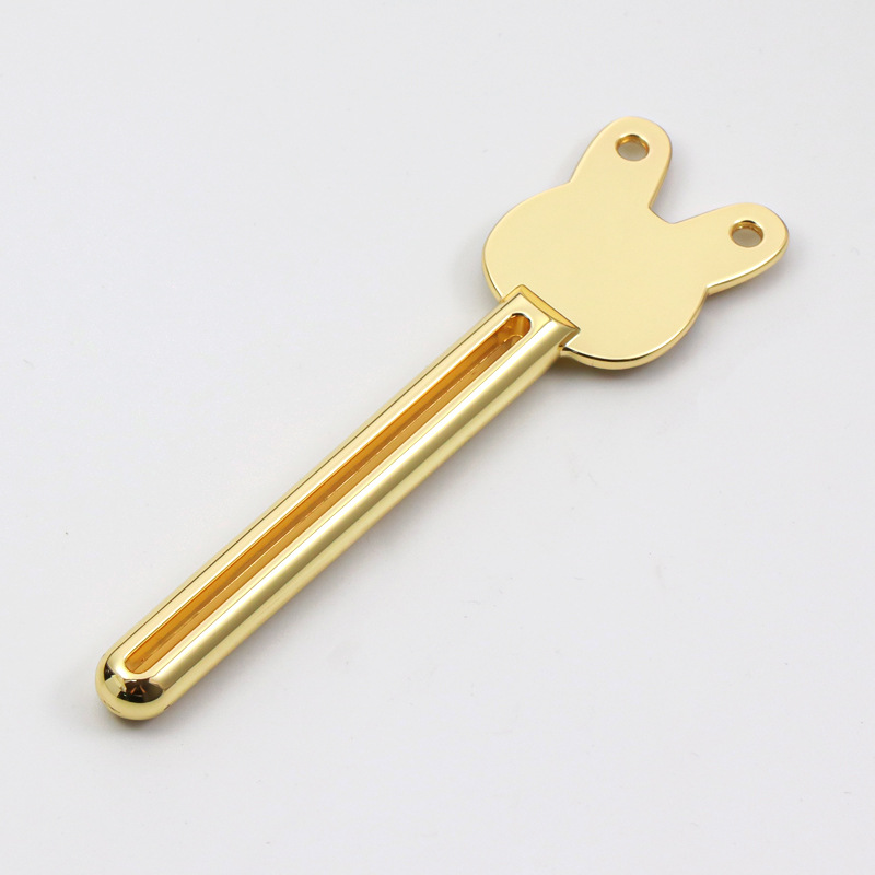 Metall-Zahnpasta-Quetscher, Haushalts-Make-up-Hautpflege-Creme-Pastenspender Metall-Zahnpasta-Quetscher, Haushalts-Make-up-Hautpflege-Creme-Pastenspender