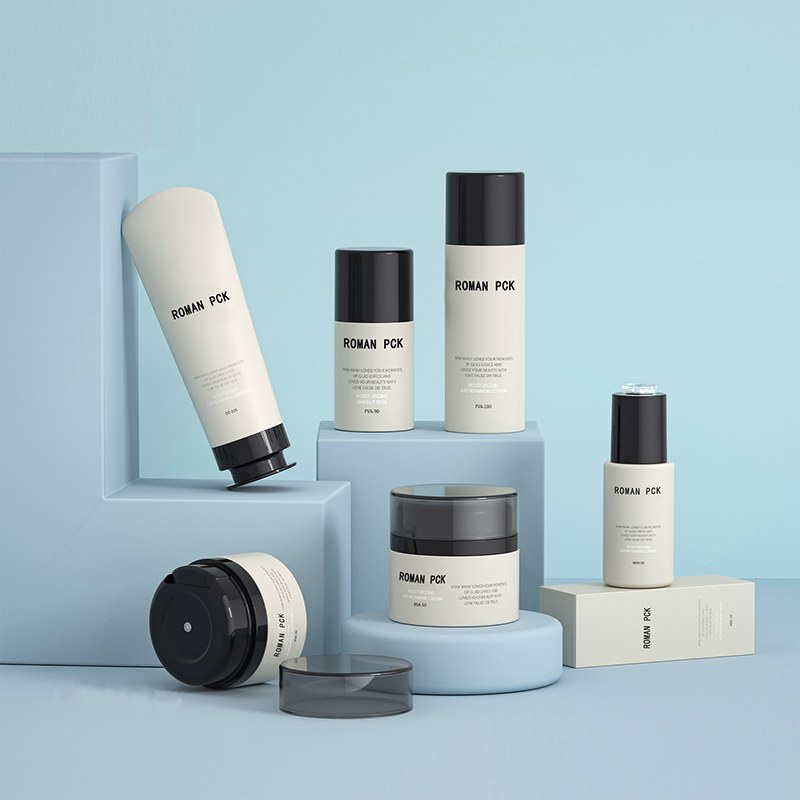 15 ml, 30 ml, 50 ml Kunststoff-Vakuum-Cremegläser, Airless-Presspumpenflasche, kosmetischer Verpackungsbehälter für Hautpflege, Gesichtscreme, Lotion