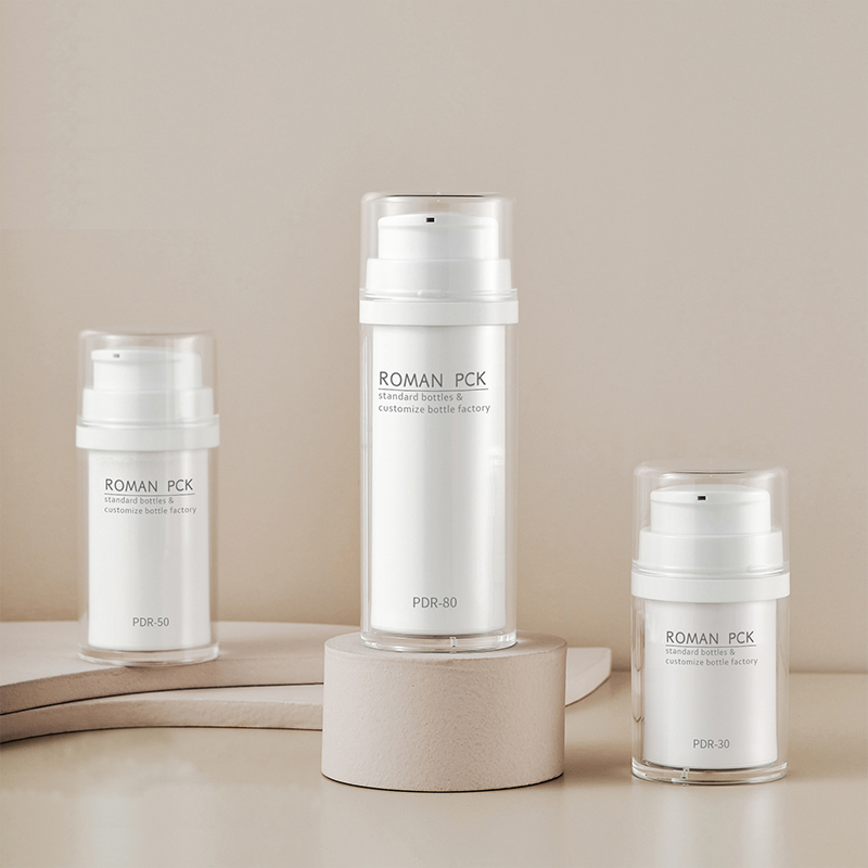 Airless-Flasche, 30 ml, 50 ml, 50 ml, 100 ml, Acryl-Airless-Flasche, Hautpflege, Airless-Pumpflasche für kosmetische Sonnenschutz-Hautpflege-Grundierungslotion Airless-Flasche, 30 ml, 50 ml, 50 ml, 100 ml, Acryl-Airless-Flasche, Hautpflege, Airless-Pumpflasche für kosmetische Sonnenschutz-Hautpflege-Grundierungslotion