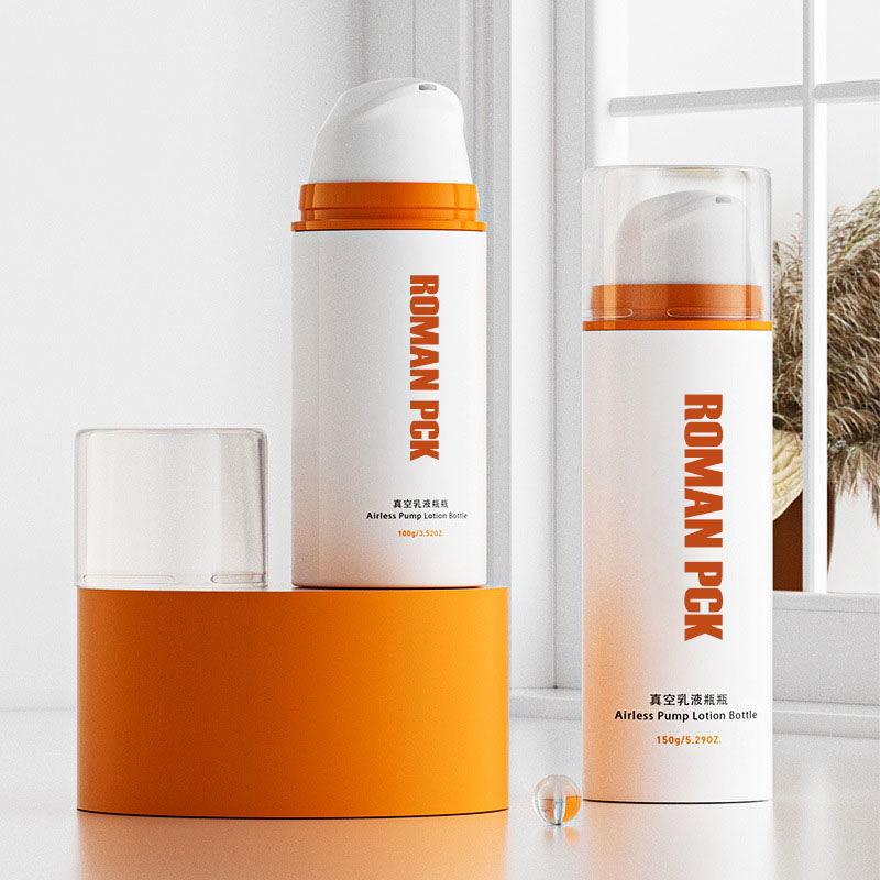 Kosmetische Airless-Flaschenserie, 30 ml, 50 ml, 100 ml, weiße Airless-Pumpflasche, Vakuumlotion, Essenz, Gesichtscreme, Airless-Flasche