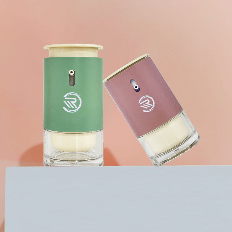 Kosmetische Airless-Pumpflasche, 30 ml, 50 ml, Airless-Flaschen, Herren-Hautpflegeverpackung, luxuriöse 1-Unzen-Gesichtscreme-Serum-Pumpflasche