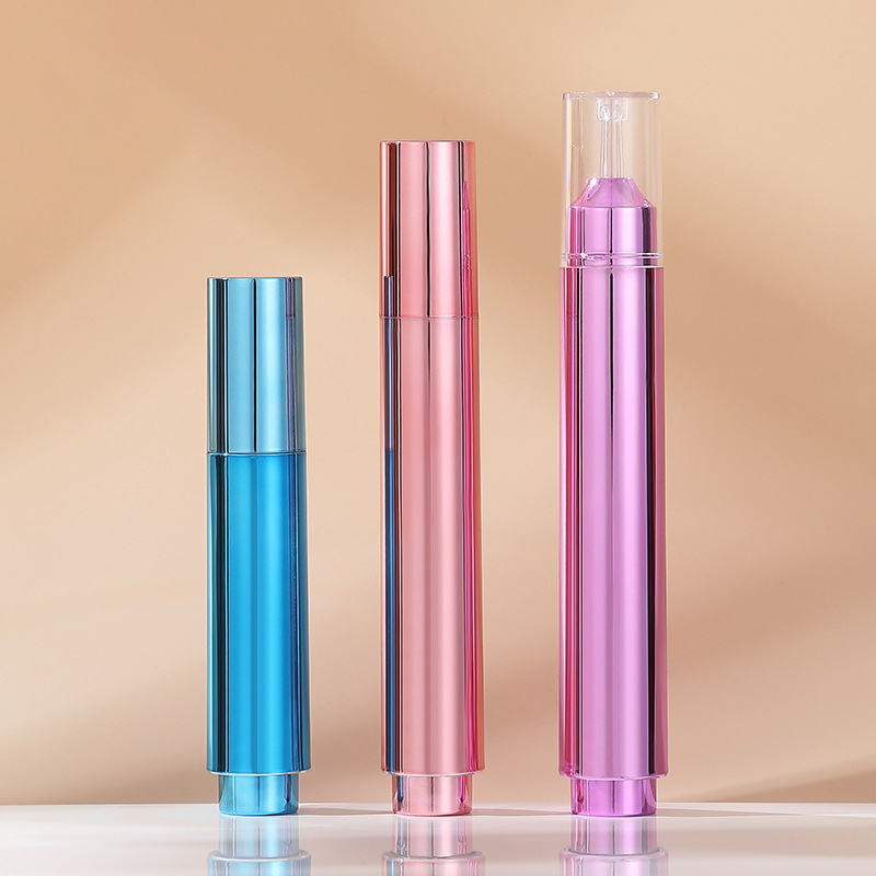 5 ml, 10 ml, 15 ml, Airless-Serumpumpe, Spritzenflasche, Ampullenförmige Kunststoff-Lotionflasche für Hautpflege, Gesichtsreiniger, Augencreme