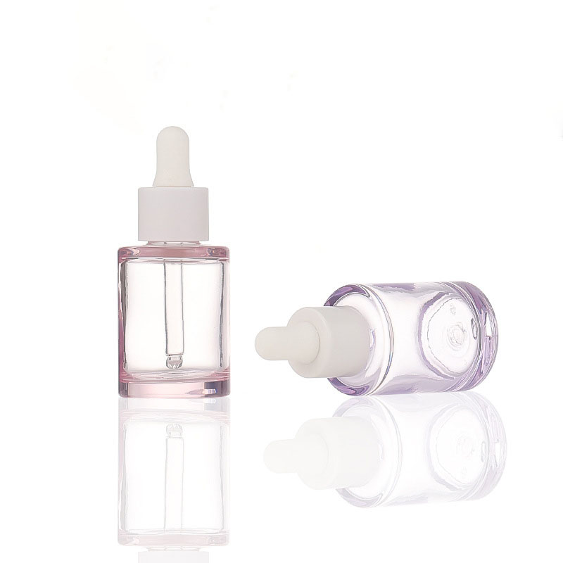 Plastikverpackung für Hautpflegeserum PETG Dickwandige 30-ml-Tropfflasche mit flacher Schulter für ätherische Öle Plastikverpackung für Hautpflegeserum PETG Dickwandige 30-ml-Tropfflasche mit flacher Schulter für ätherische Öle