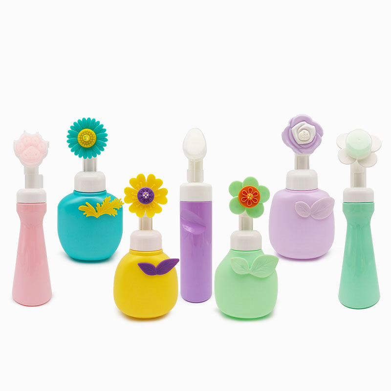 180 ml 200 ml 300 ml 350 ml Blumenschaum-Pumpflasche, niedliche Kinder-Schaumpumpenspender, Kosmetikflasche, Pumpschaum-Transfer mit Blumenpinsel 180 ml 200 ml 300 ml 350 ml Blumenschaum-Pumpflasche, niedliche Kinder-Schaumpumpenspender, Kosmetikflasche, Pumpschaum-Transfer mit Blumenpinsel