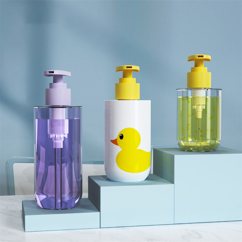 150 ml 200 ml 300 ml kosmetische Pumpflaschen aus PET-Kunststoff, konische Babyduschgel- und Shampoo-Flaschen für die Kosmetikverpackung 150 ml 200 ml 300 ml kosmetische Pumpflaschen aus PET-Kunststoff, konische Babyduschgel- und Shampoo-Flaschen für die Kosmetikverpackung