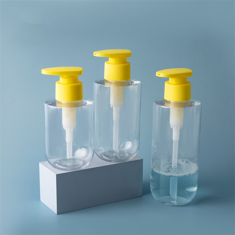 150 ml 200 ml 300 ml kosmetische Pumpflaschen aus PET-Kunststoff, konische Babyduschgel- und Shampoo-Flaschen für die Kosmetikverpackung 150 ml 200 ml 300 ml kosmetische Pumpflaschen aus PET-Kunststoff, konische Babyduschgel- und Shampoo-Flaschen für die Kosmetikverpackung