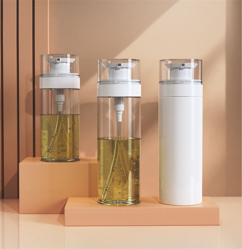 200 ml 300 ml innovative leere Plastikflaschen für Haustier-Duschgel, Lotion, Flüssigseife, Pumpflasche, Haarpflegeöle, Shampoo und Spülung