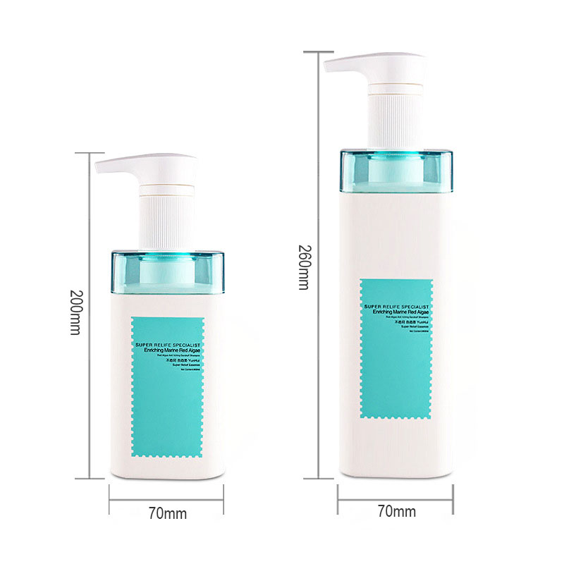 500 ml 750 ml Luxus-leere kosmetische quadratische Schulter-Plastikhotel-Lotion-Shampoo-Pumpflasche und Spülung mit Handwaschseifenspender 500 ml 750 ml Luxus-leere kosmetische quadratische Schulter-Plastikhotel-Lotion-Shampoo-Pumpflasche und Spülung mit Handwaschseifenspender