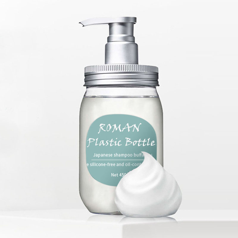 PET 450 ml Parfüm-Körperwaschflasche, Sternanis-Lotion-Flasche, japanische Aminosäure-Shampoo-Flasche, Spülung, Verpackungsmaterial