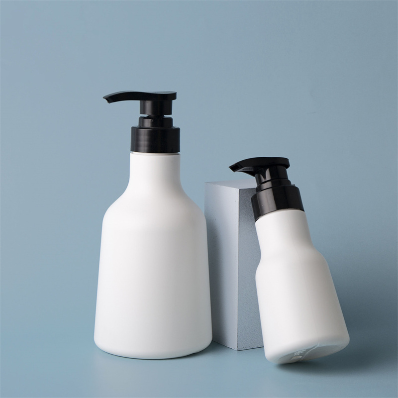 Spezielle Form, leer, 150 ml, 500 ml, runde Form, PET-Kunststoff, Haaröl-Pump-Lotion-Flasche für kosmetische Creme Spezielle Form, leer, 150 ml, 500 ml, runde Form, PET-Kunststoff, Haaröl-Pump-Lotion-Flasche für kosmetische Creme