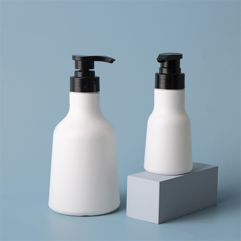 Spezielle Form, leer, 150 ml, 500 ml, runde Form, PET-Kunststoff, Haaröl-Pump-Lotion-Flasche für kosmetische Creme Spezielle Form, leer, 150 ml, 500 ml, runde Form, PET-Kunststoff, Haaröl-Pump-Lotion-Flasche für kosmetische Creme