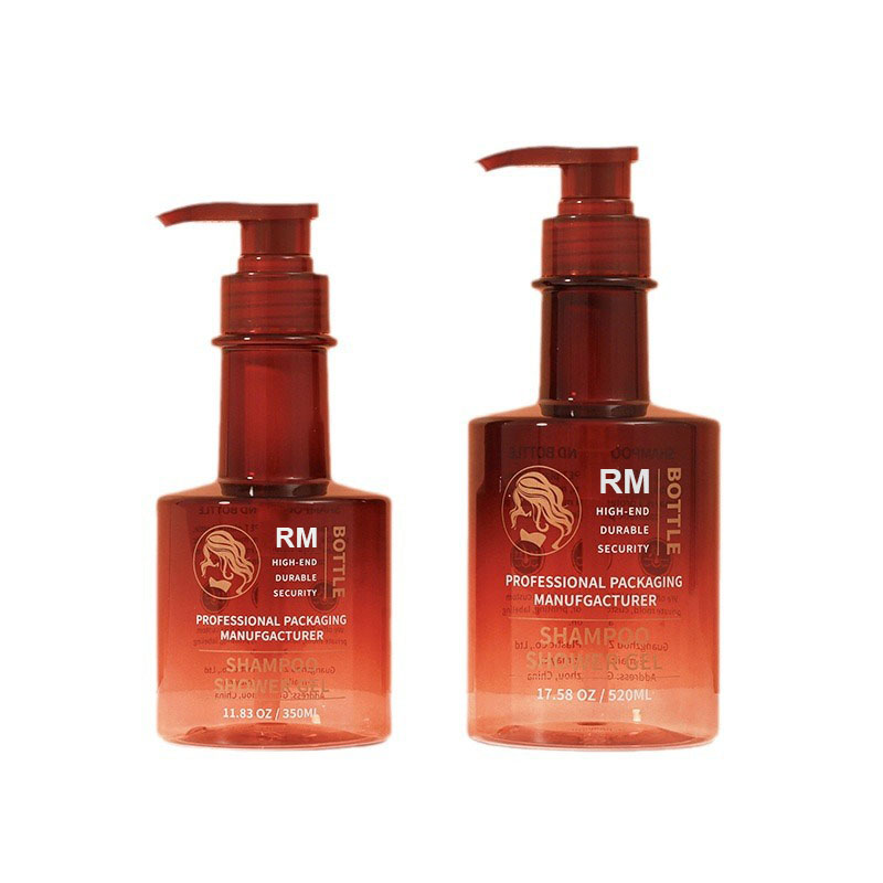 Kostenlose Probe Bernstein Schwarz Gold Langhals-Shampoo-Flasche Leere Handwaschflasche Kunststoff-Körperlotion-Pumpflaschen 300 ml 500 ml Kostenlose Probe Bernstein Schwarz Gold Langhals-Shampoo-Flasche Leere Handwaschflasche Kunststoff-Körperlotion-Pumpflaschen 300 ml 500 ml