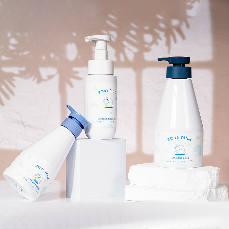 Private Label 300 ml 500 ml reine weiße PET-Kunststoffflasche, Whitening Cream, feuchtigkeitsspendende Milchlotion mit Lotionspumpe Private Label 300 ml 500 ml reine weiße PET-Kunststoffflasche, Whitening Cream, feuchtigkeitsspendende Milchlotion mit Lotionspumpe