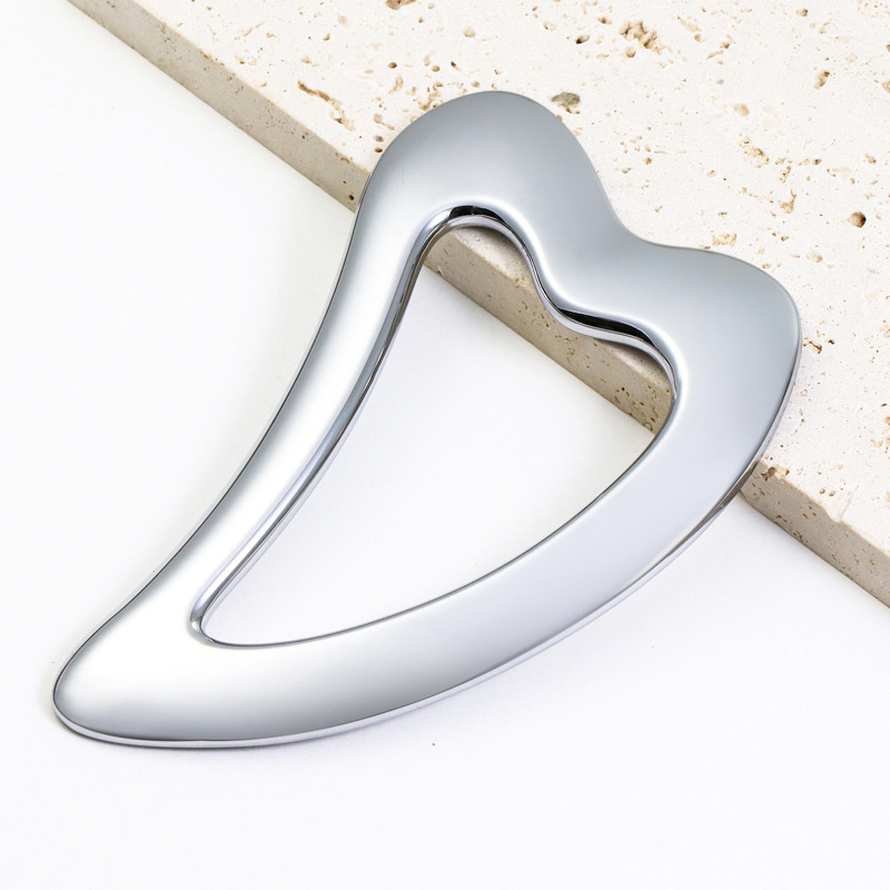 Schmetterling Zinklegierung Gua Sha Tool Handheld Beauty Tools Tragbares Augencreme-Stick-Massagegerät Schmetterling Zinklegierung Gua Sha Tool Handheld Beauty Tools Tragbares Augencreme-Stick-Massagegerät