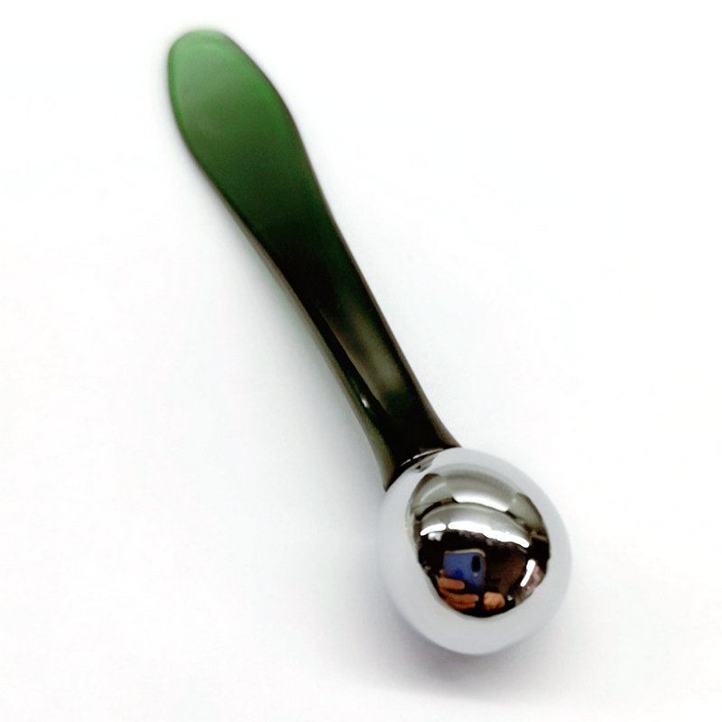 Augencreme-Massageroller, Gesicht, Gesichts-Make-up-Schaufel, Löffel, Roségold, Mini-Kosmetikspatel aus Metall und Edelstahl Augencreme-Massageroller, Gesicht, Gesichts-Make-up-Schaufel, Löffel, Roségold, Mini-Kosmetikspatel aus Metall und Edelstahl