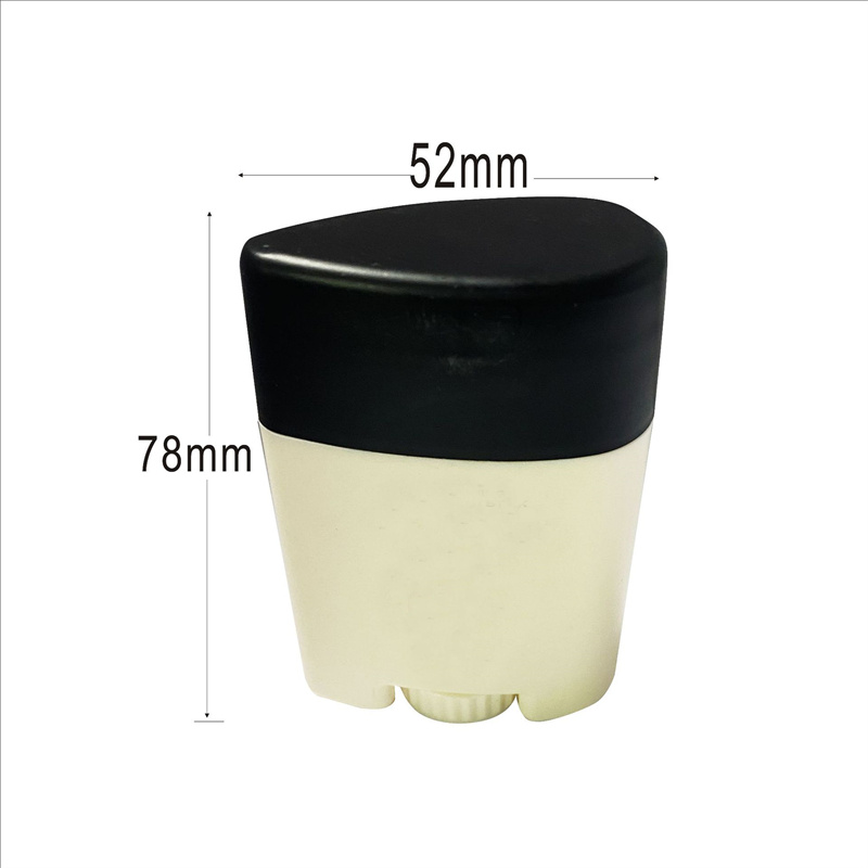 Deodorant-Aufkleberbehälter aus recyceltem Kunststoff für Körperbalsam Deodorant-Aufkleberbehälter aus recyceltem Kunststoff für Körperbalsam