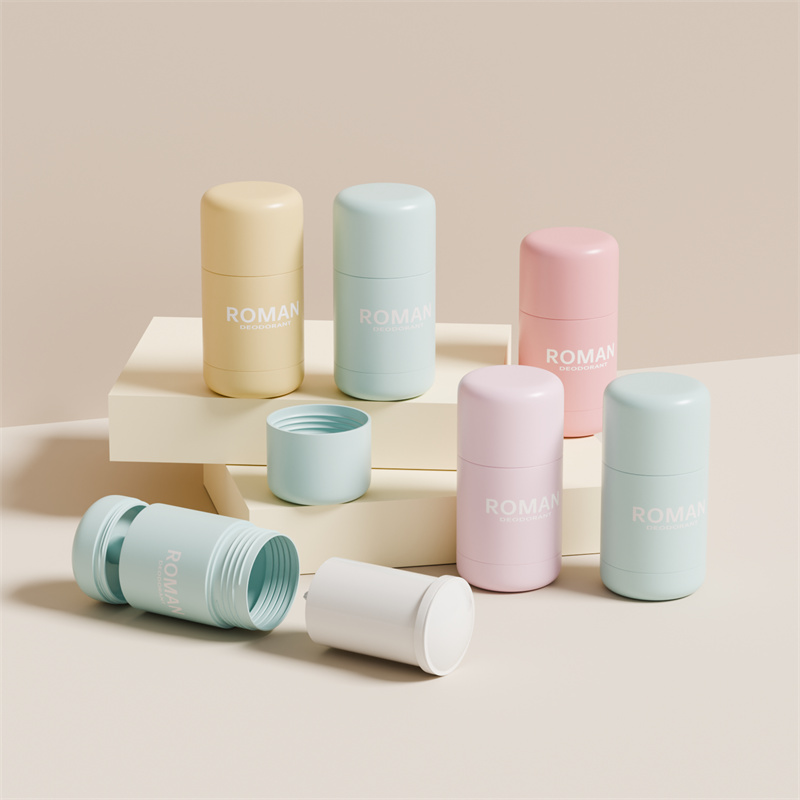 Hautpflege leerer 30g 50g Kunststoff-Deodorant-Stick-Behälter mit nachgefüllter Flaschenverpackung